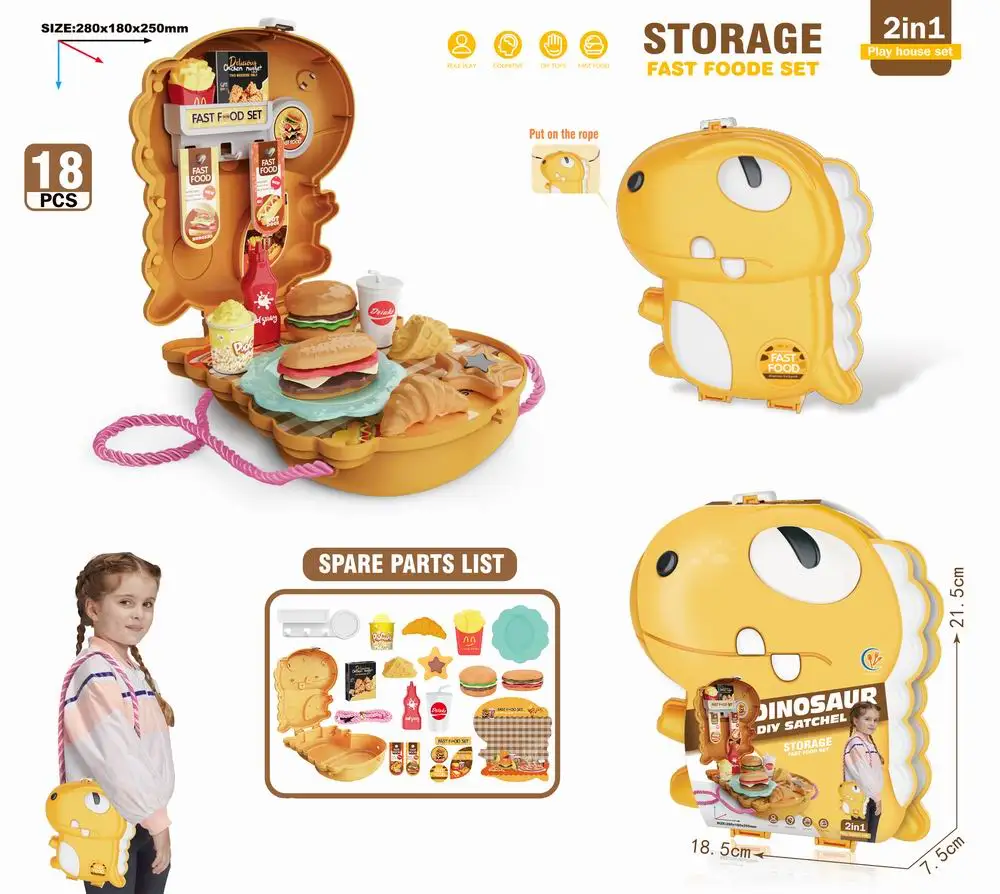 2023 newest dino pack dinosaur toys educational for kids pretend play preschool toy hospital 18pcs doctor toys set