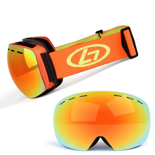 Hot Custom Ski Goggles Adjustable Women Snow Colorful for Snowmobiling