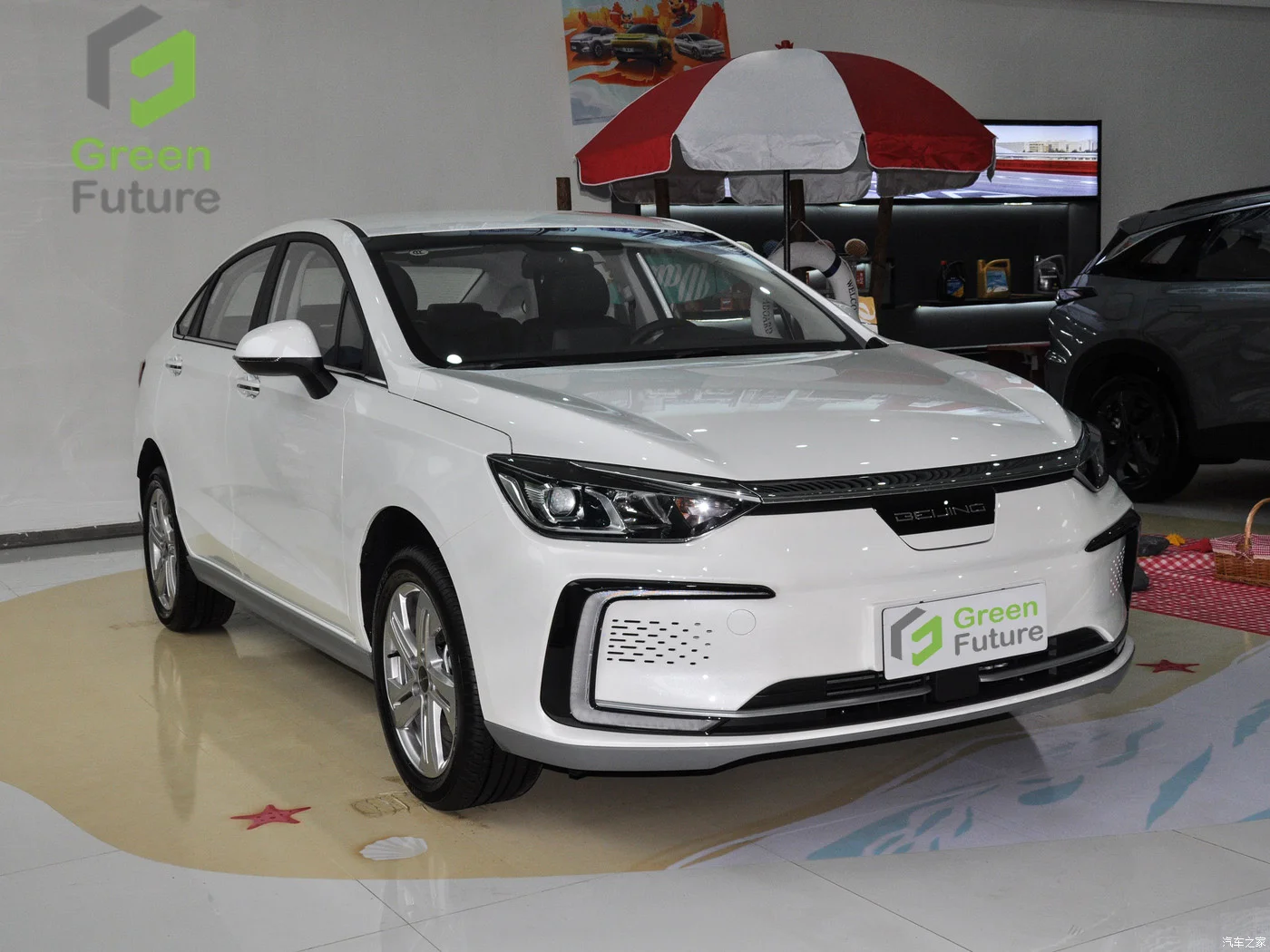 Deposit Beijing EU5 High Speed Electric Vehicle Electric Cars China for Taxi baic eu5 R600 Intelligence led version