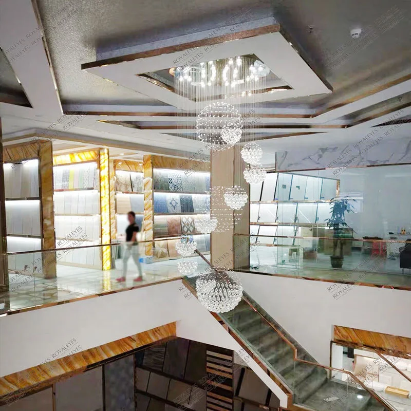 SG Luxury Chandelier Indoor Home Leaves Staircase Hotel Lobby Custom Ceramic Ginkgo Leaf Chandelier