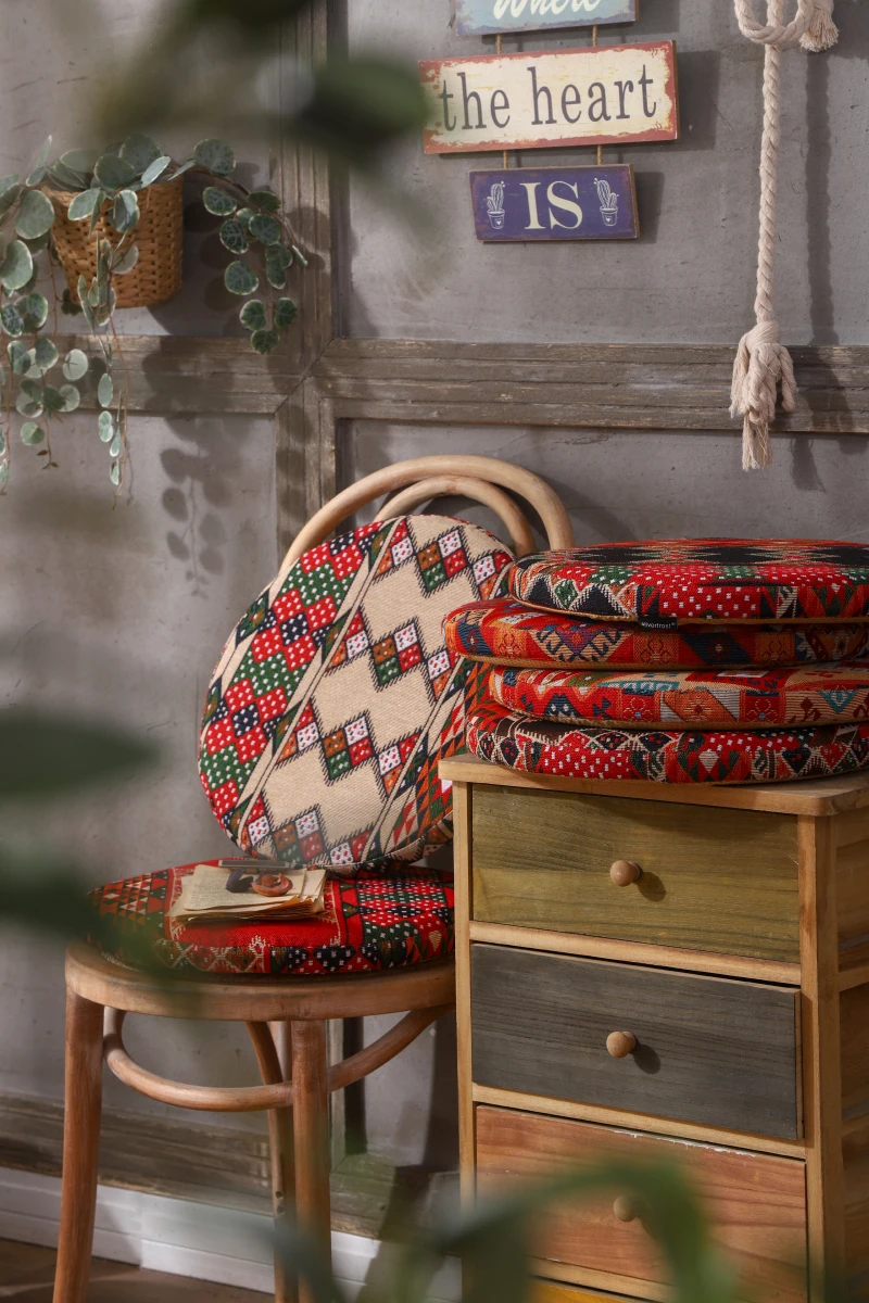 Wholesale 30% Cotton 70% Polyester Jacquard Woven Lumbar Pillows & Seat Cushions