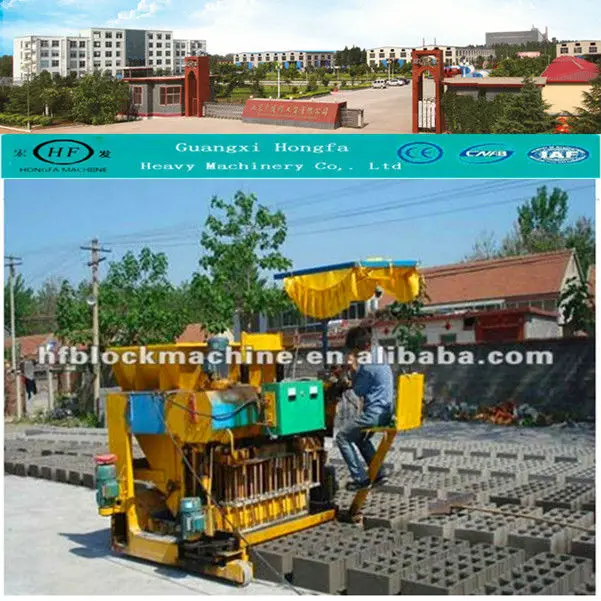 Mobile Automatic Concrete Block Making Machine and Brick Hydraulic