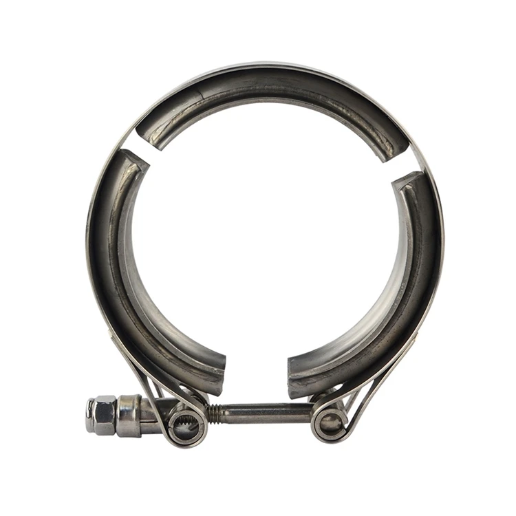 Customized size wholesale price 201 304 stainless steel adjustable  V band clamp