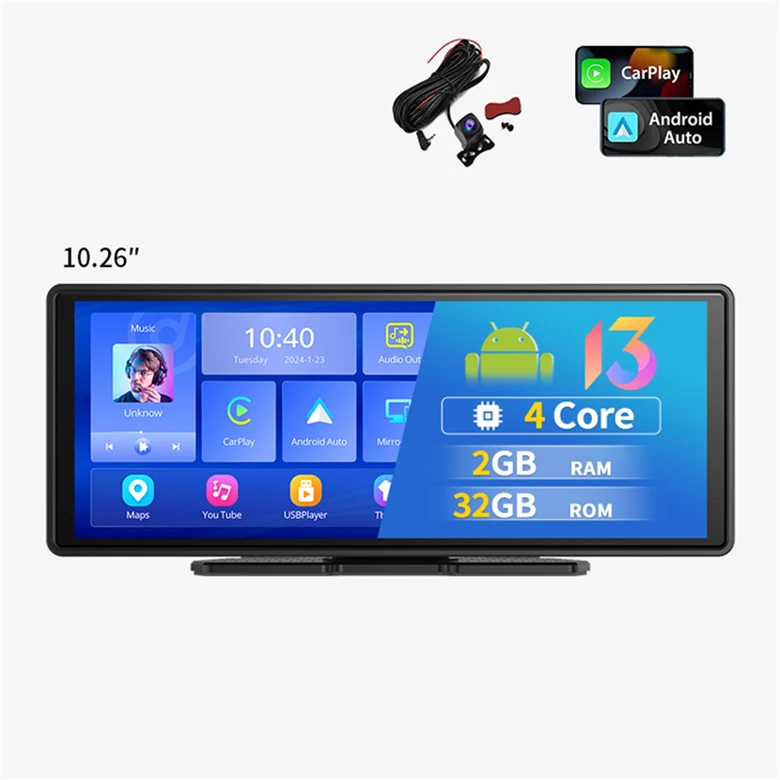 ODM And OEM Waterproof car dashboard dvr Fashionable design Video Recorder Wireless Dash Cam