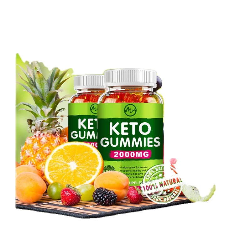 50pcs Private Label Oem/odm Organic Health 2000mg Gummie Keto Vitamin Gummies For Weight Loss