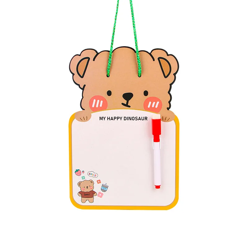Unisex Double-Sided Erasable Drawing Board for Kids for Early Education Writing & Painting for Age 5-7 Years Paper Material
