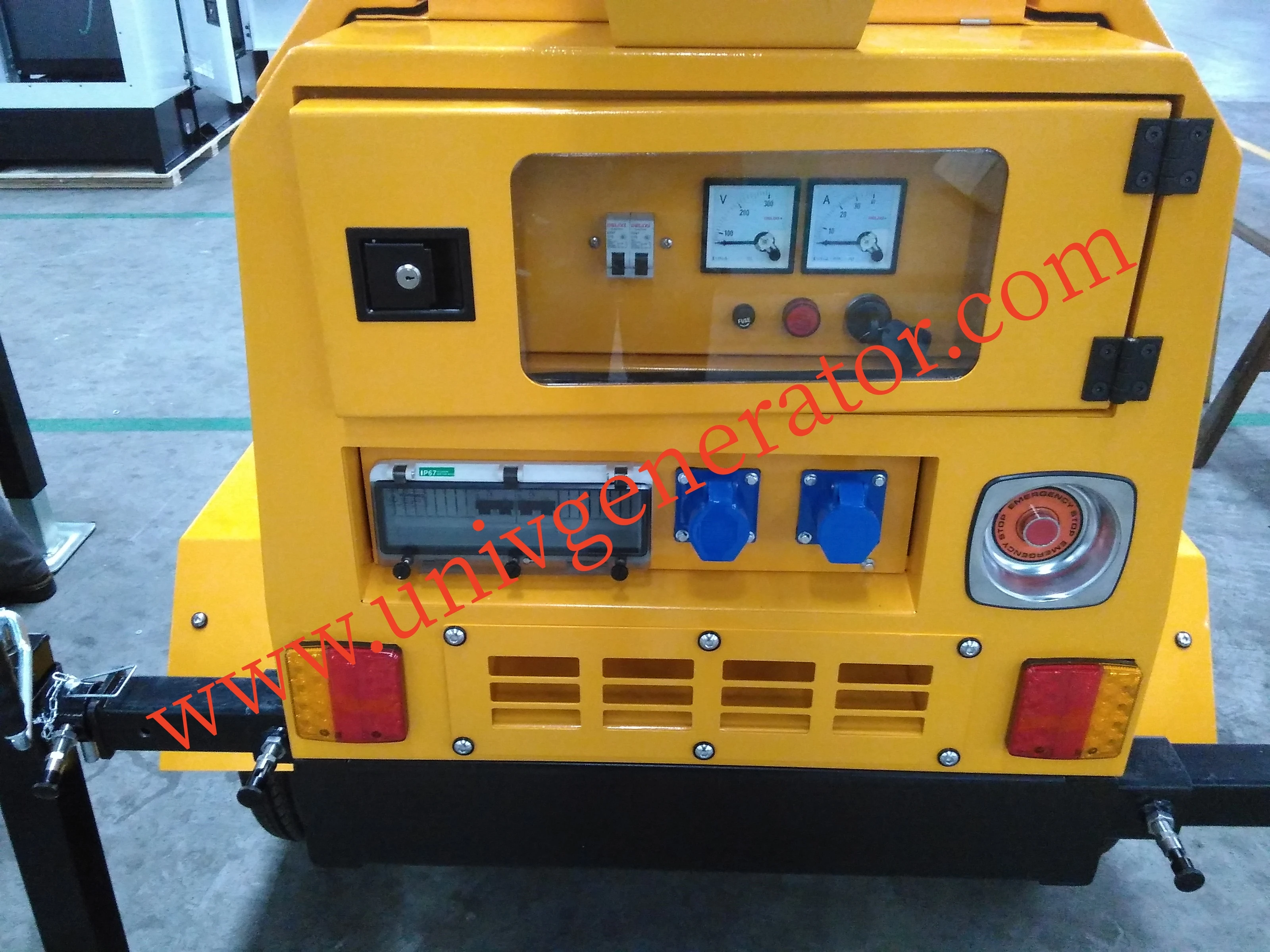 5kw Mobile Light Tower Diesel Generator