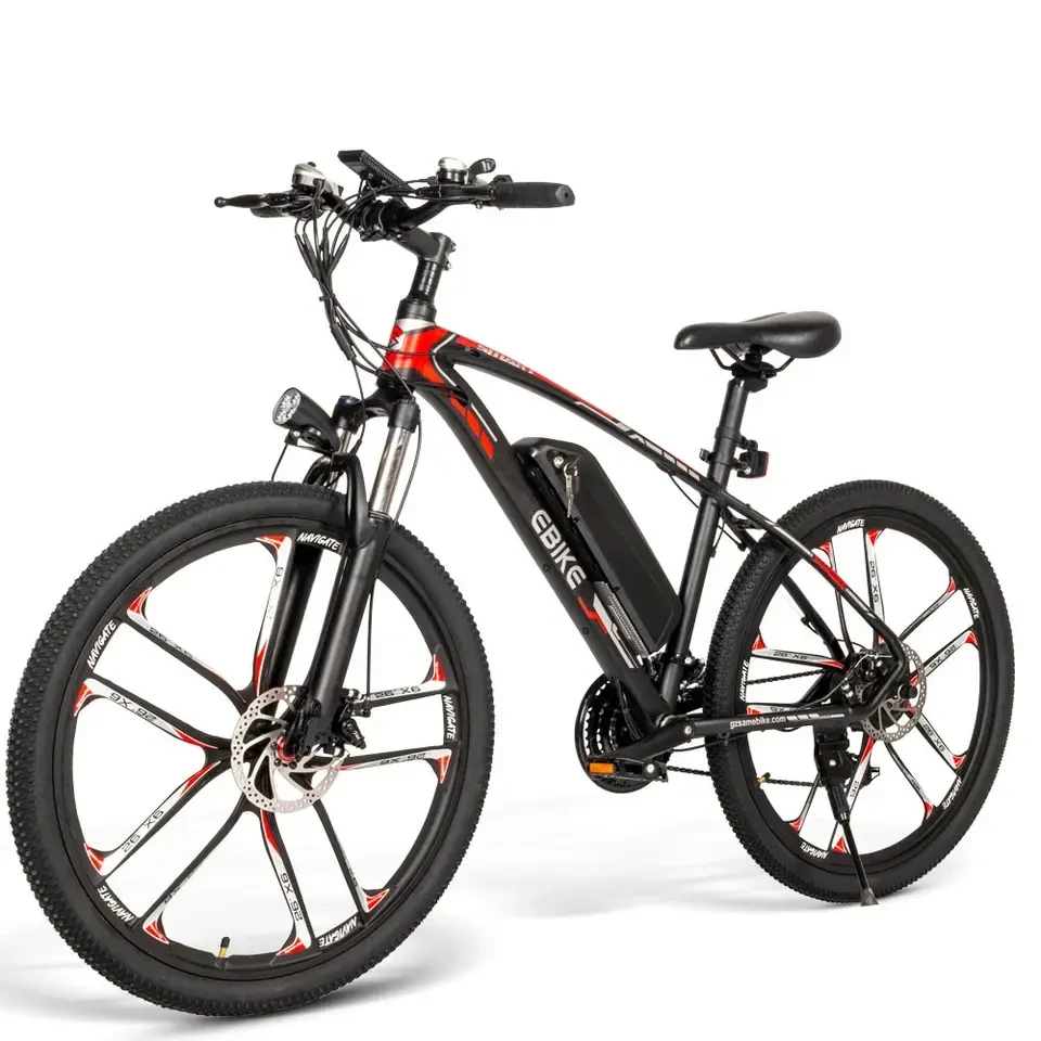 hot selling mechanical disc brake adjustable fat tire mountain bike fat electric bicycle e bike
