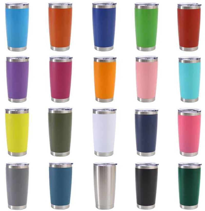 30oz 20oz Tumbler Stainless Steel termos yetys wine Double Wall Vacuum Vasos keep cooler glasses Cup 30 20 10 oz Travel Car Mug