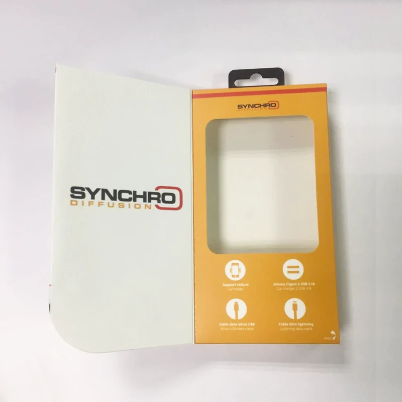 Customized High Quality Cardboard Protective Car Accessories Case Gift Packaging Paper Box All In One Pack