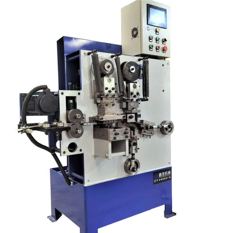 2023 Factory Mechanical Sheet Metal Flat Strapping Seal Belt Bucket Making Manufacturing Machine With CNC Operation