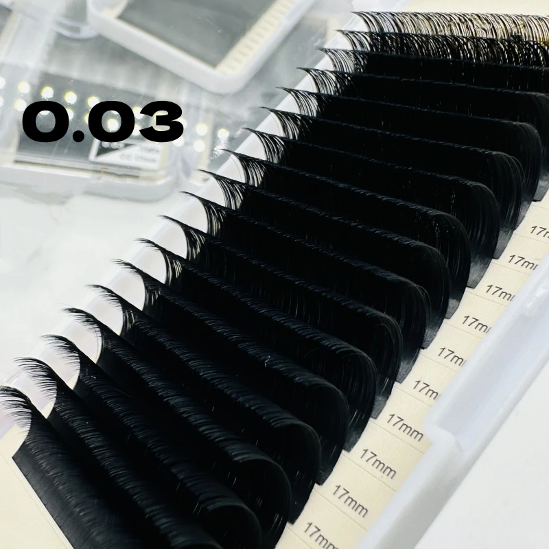 Private Label Mega Volume lash Hot sale classic volume lash extensions trays Wholesale individual lashes extension