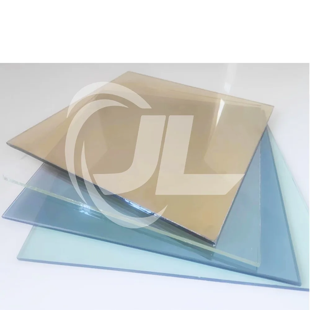 25mm Brown Tempered Glass Toughened Transparent Glass Unbreakable Glass for windows with Easy Install Kit