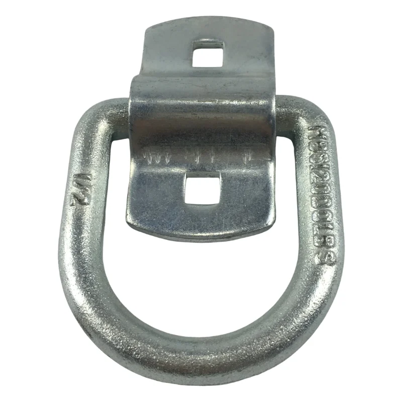 Forged D Ring Weld 41 Ton Clip Container Lashing D Ring With Clamp Forged D Ring