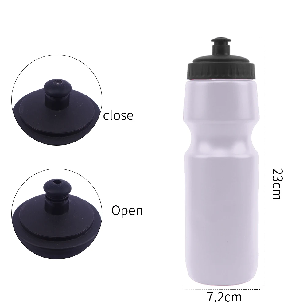 Plastic 700ml Sports Water Bottle Food Grade Bpa Free Squeeze Bike Water Bottle For Cycling