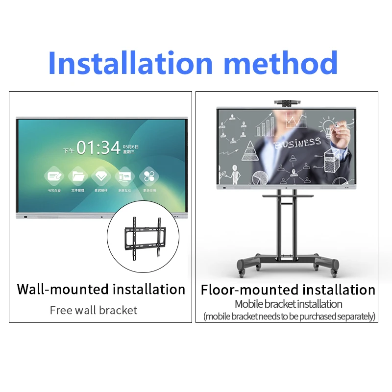 
LCD Digital Interactive Whiteboard Teaching Touch Tv Integrative smart board smart tv 65 inch 