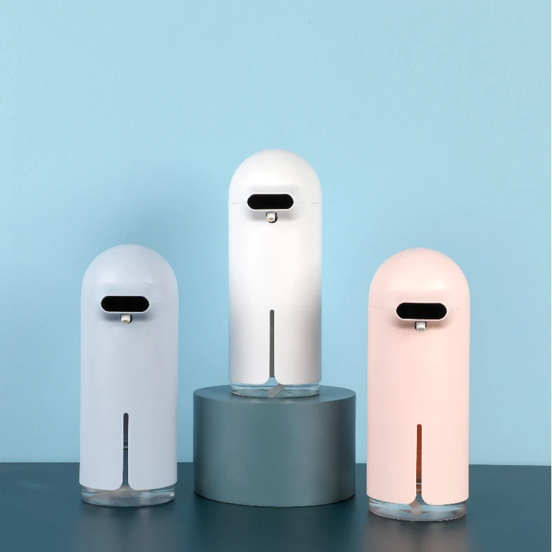 MYVOES 350ml  touchless automatic  induction TYPE C rechargeable liquid soap dispensers for families
