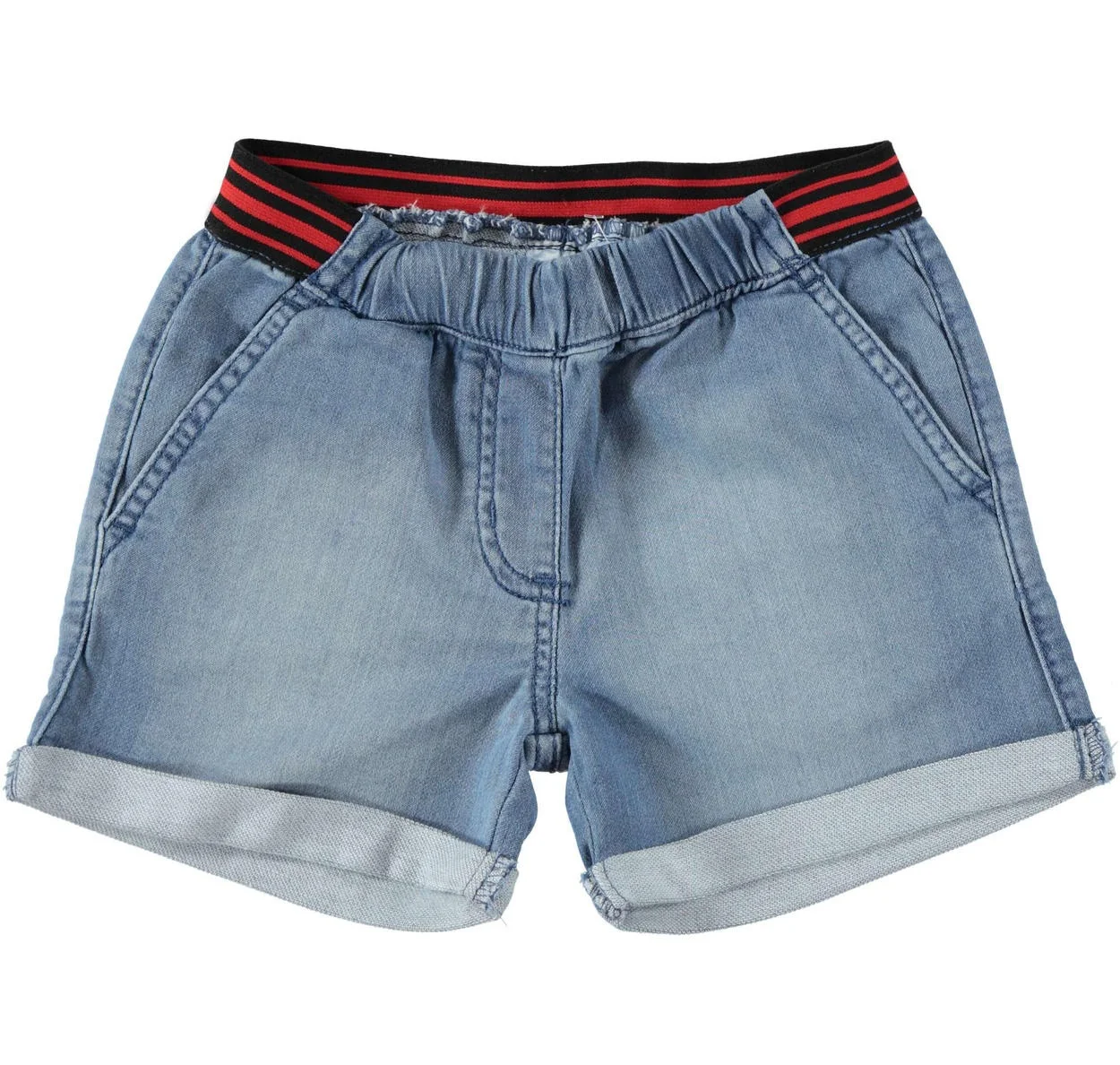 Elastic Wast Rough Style Short Denim Sexy Ripped Jeans High Quality Product Women Short Denim Jeans Summer Fashion Jean