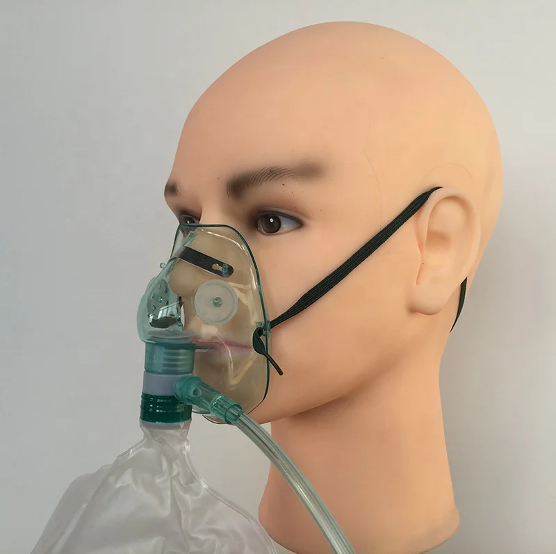 DEHP Free Medical Non Rebreathing Oxygen Mask