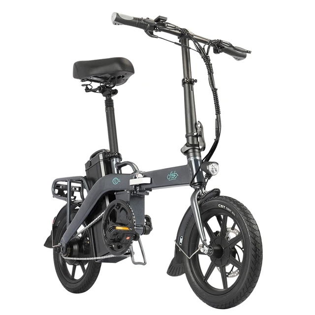 2021 L3 Electric Bike 350w 48V 23.2A Endurance 130KM Electric Bicycle Fat Tire 14 x 1.95 inch 150kg Loading Capacity