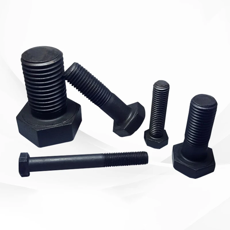 DIN933 steel hexagon head bolt DIN931 fastener manufacturer export Din934 hex bolt and nut
