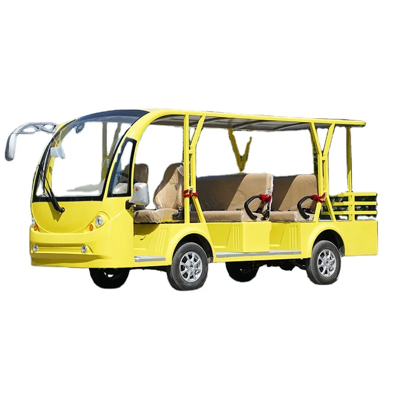 Nice Designed  Luxurious Big Electric Tourist Sightseeing Passenger Shuttle Trolley Bus Best Price Sale