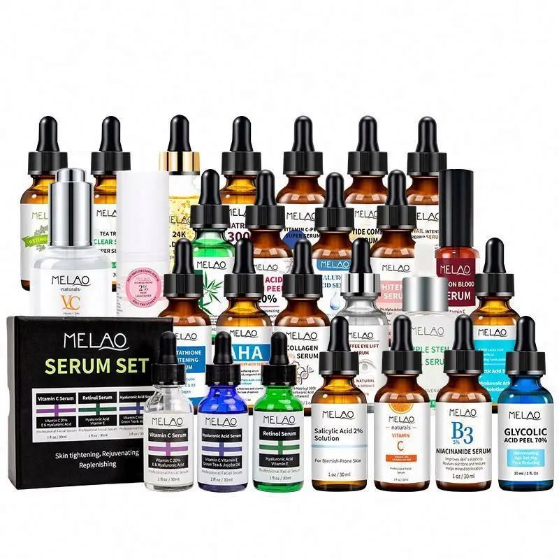 1 Fl Oz Anti Aging and Brightening Cheap Wholesale Collagen Pure Skin Care 20% Vitamin C Whitening Serum Thailand Private Label