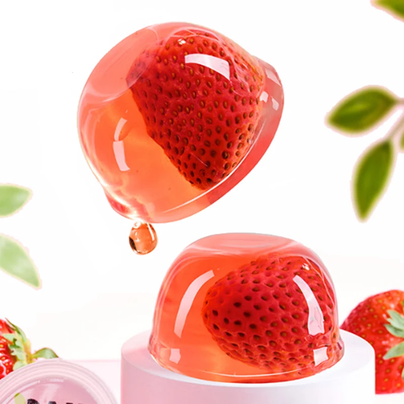 WDL оптовая продажа 40 г/шт фруктовое свежее клубничное желе вкусное и веселое