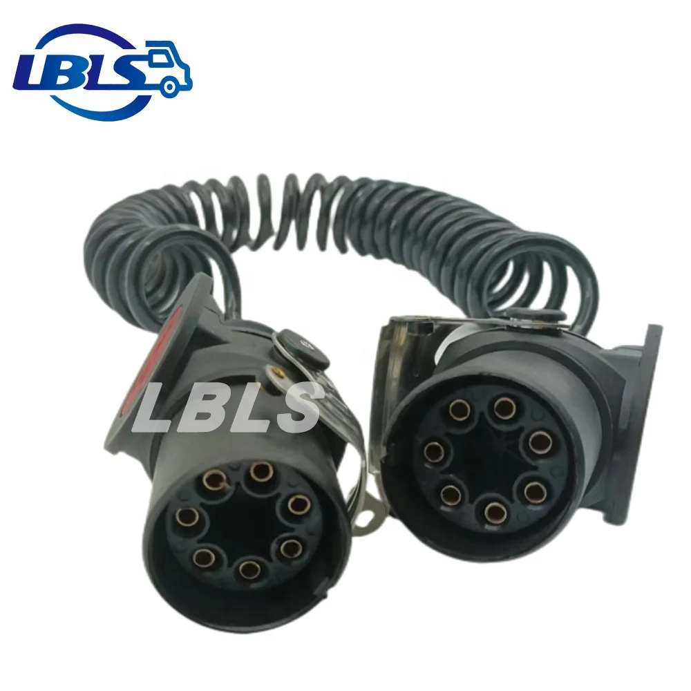 Truck W-abco ABS EBS system Air hose Coiled Cable 7 Pin 4460087000 4460082340  for European truck