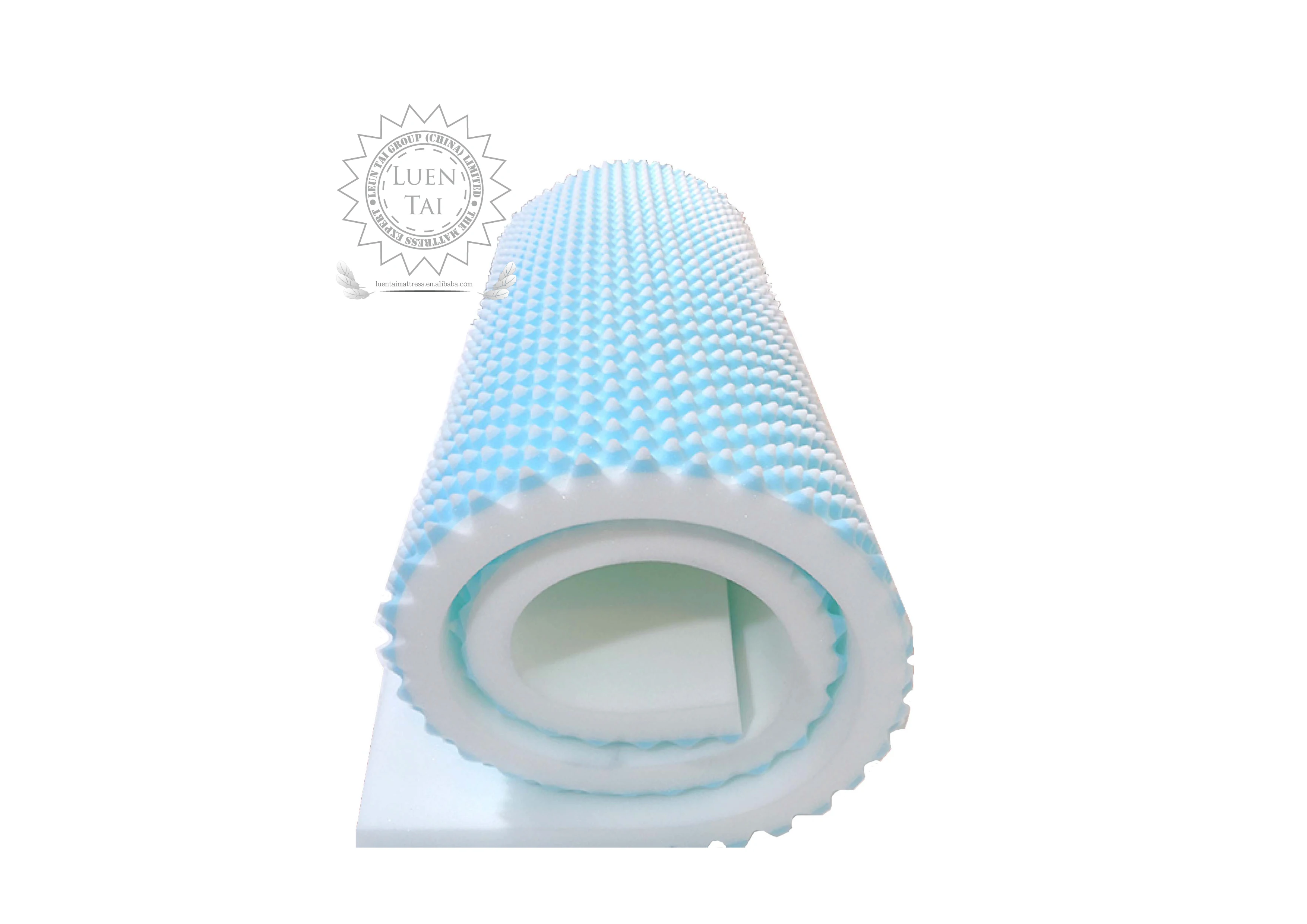 Sales champion high-density convoluted foam super soft soft memory foam top spring mattress