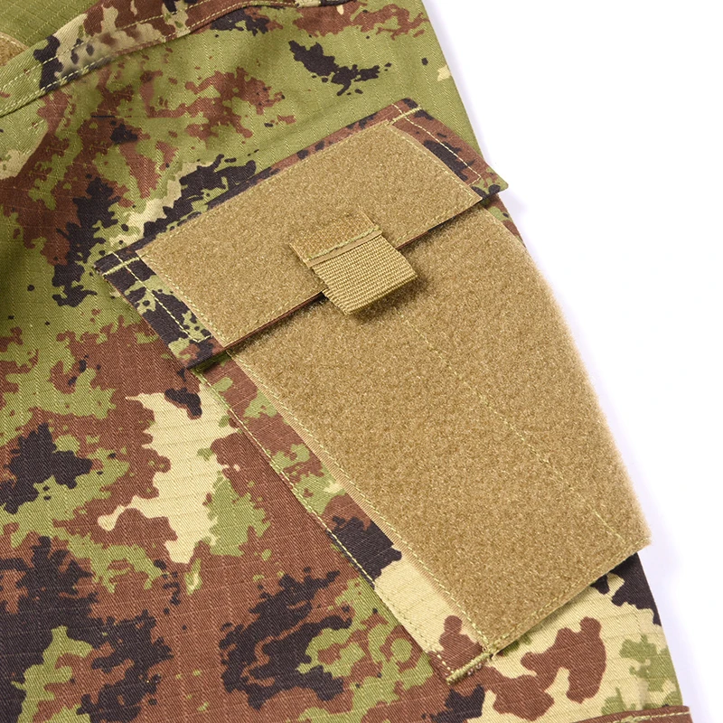 Wholesale Price Italian tactical Uniform Vegetated Pattern Training Camouflage  Uniform