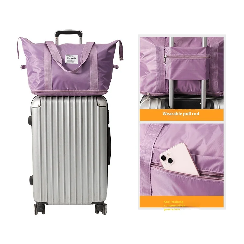 Wholesale Large Capacity Oxford Cloth Travel Bag Dry Wet Separation Gym Maternity Storage Zipper Fashion Sport Luggage Bag