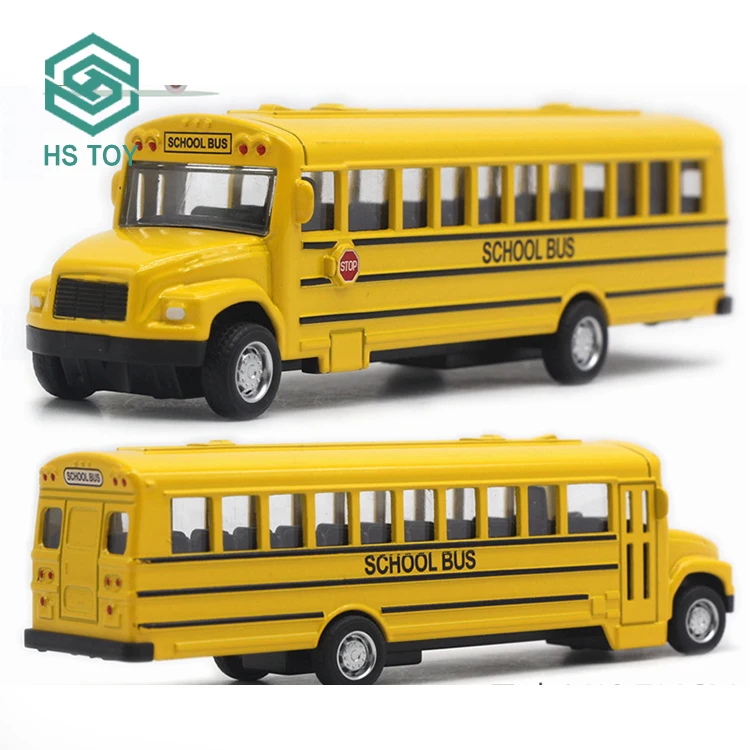 Оптовая продажа пользовательская модель американского школьного автобуса HS в масштабе 1 43 14 см металлическая литой под давлением игрушка для мальчиков подарки