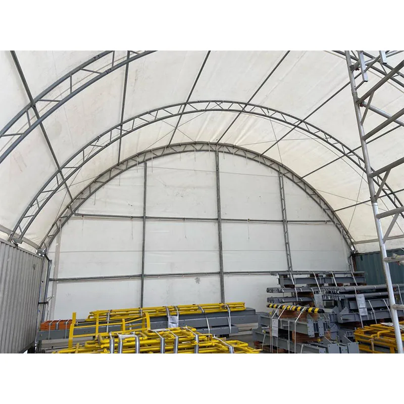 customization  408021 Large Warehouse Tent | Durable Aircraft Hangar and Cold Storage Shelter for Industrial Applications