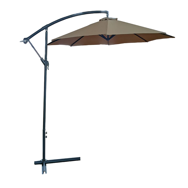 Patio Offset Umbrella Cantilever Umbrella, Large Hanging Market Umbrella gardeners eden parasol