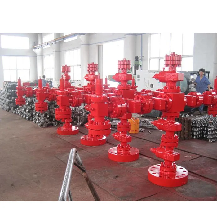oil-gas field used high pressure wellhead christmas tree oil well Xmas tree producing tree