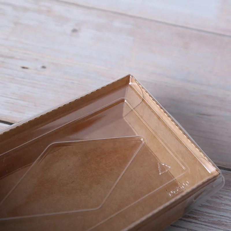 snack food packaging box by food grade kraft paper 700ML