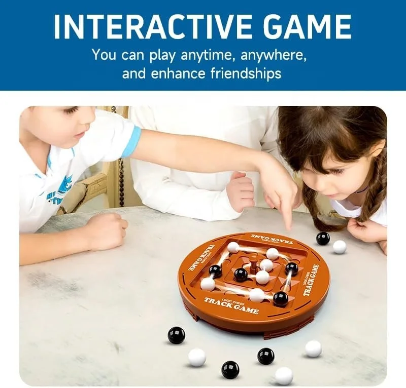 New Arrival Hot Puzzle Chess Table Game Orbital Logic Chess Track Board Game  Kids Educational Chess Table Games