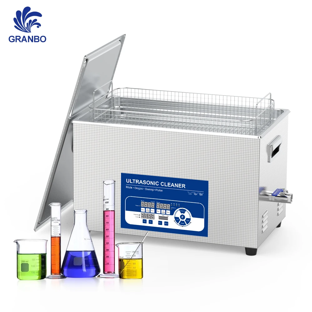High-Frequency 80KHz 120KHz Silent Multi-Functional Ultrasonic Cleaner Electric-powered for Car Hotel RV Lab & Clinic Use