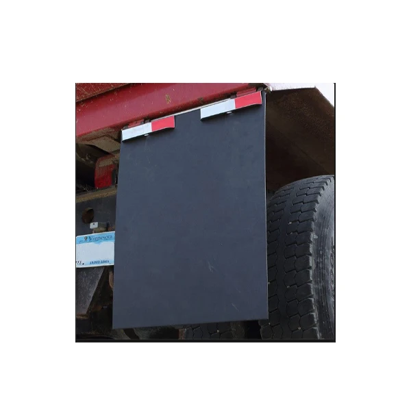 Logo printed rubber mudflaps for cargo trucks