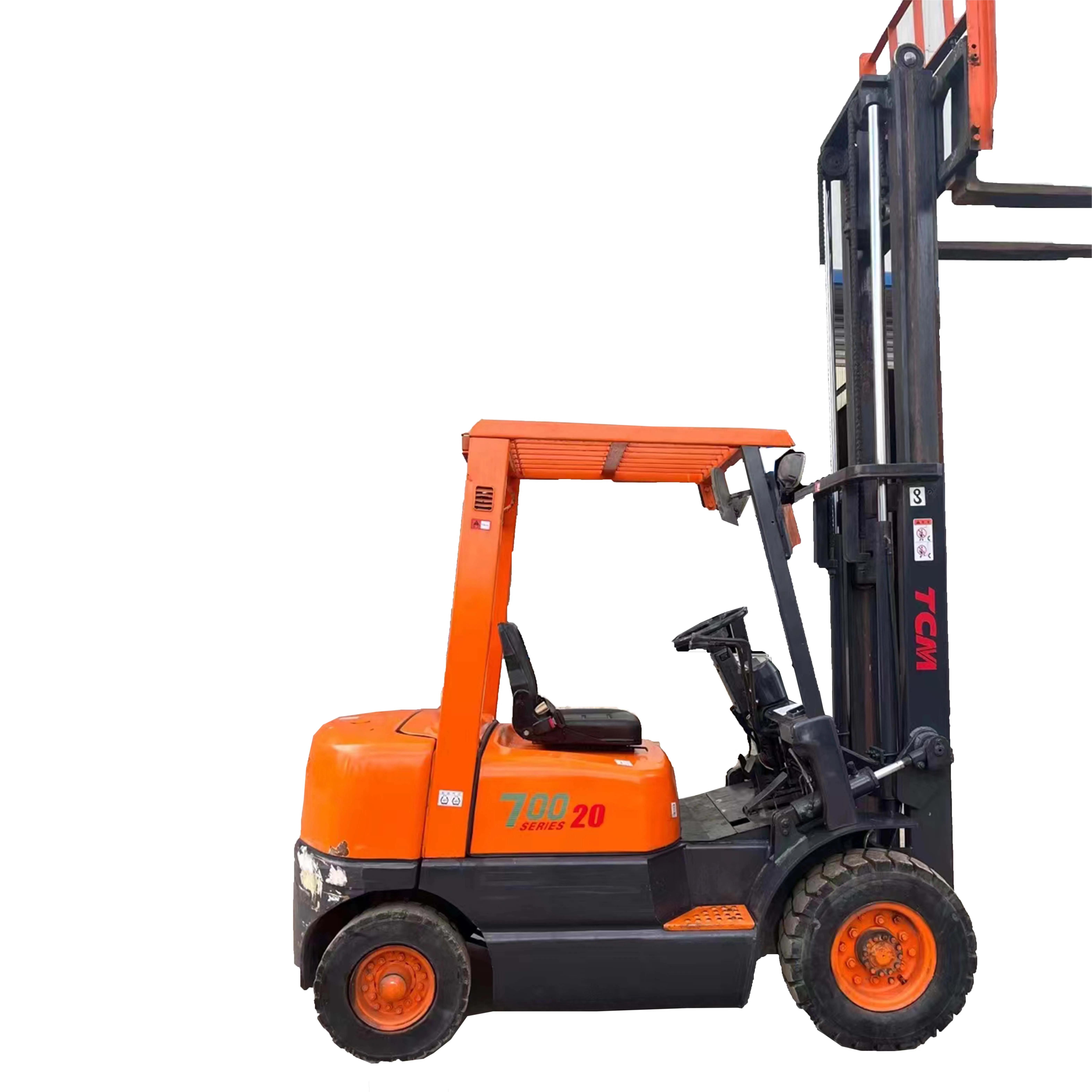 TCM Direct Sales Certified Mini Electric Forklift 2000kg 2 Ton 2.5 Ton 3 Ton Capacities Secondhand Core Engine Pump Motor Gear