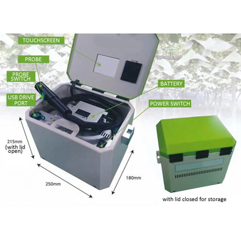 Japanese New Measurement Technique Non-Destructive Sugar Meter