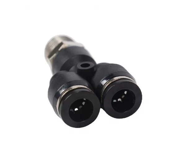 Air pipe line pneumatic push in fittings push in connectors push-fit connectors plastic pneumatic fitting for pu tube PX