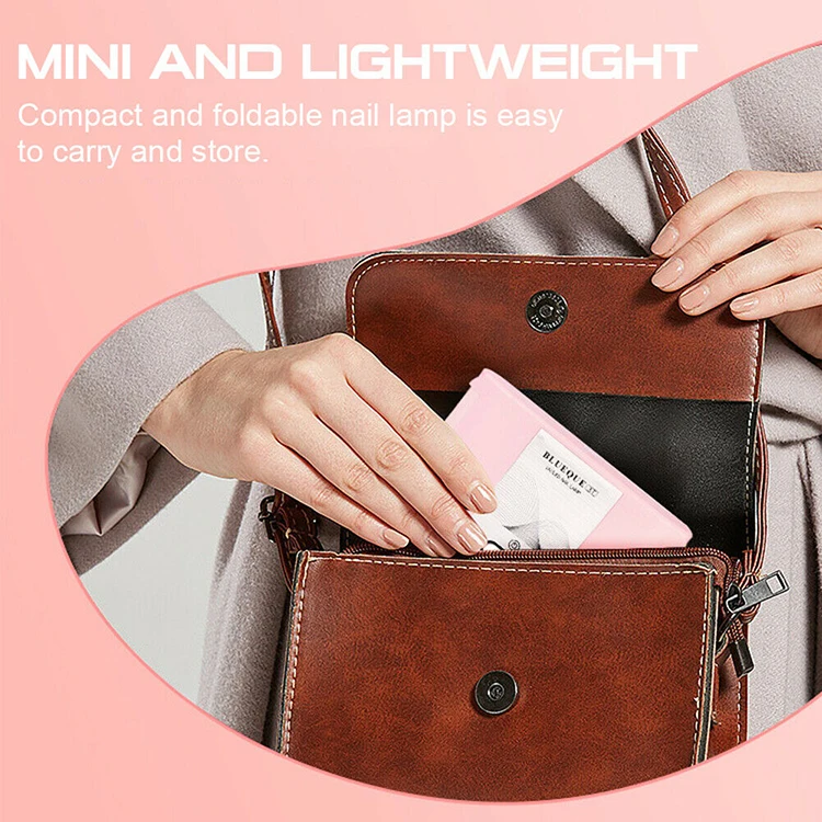 rechargeable mini nail lamp uv led portable usb small uv nail dryer