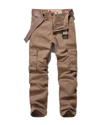 2023 Multi-pocket Cargo Pants Men Harajuku Hip Hop Streetwear Joggers Man Elastic Waist Sweatpants Tech Wear Design For USA