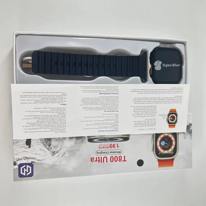 T800 Ultra Full Screen Smartwatch 2.08 Inch Original Electronic Inteligente Smart Watch