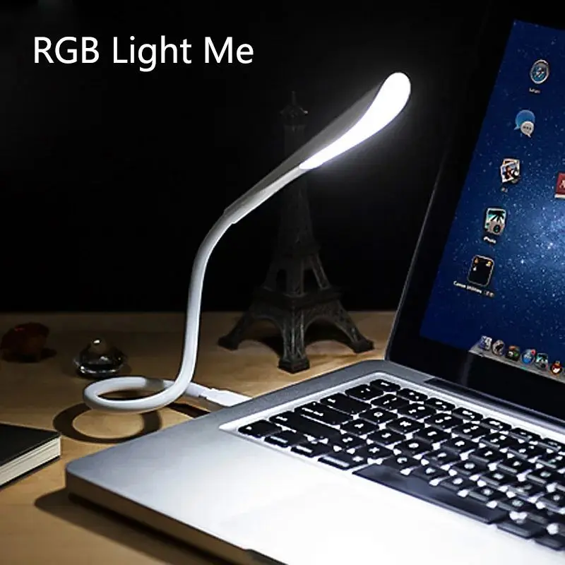 Flexible USB Touch Sensor Night Light Portable LED Lights Notebook Laptops Keyboard Computer Reading Table Lamp Lighting