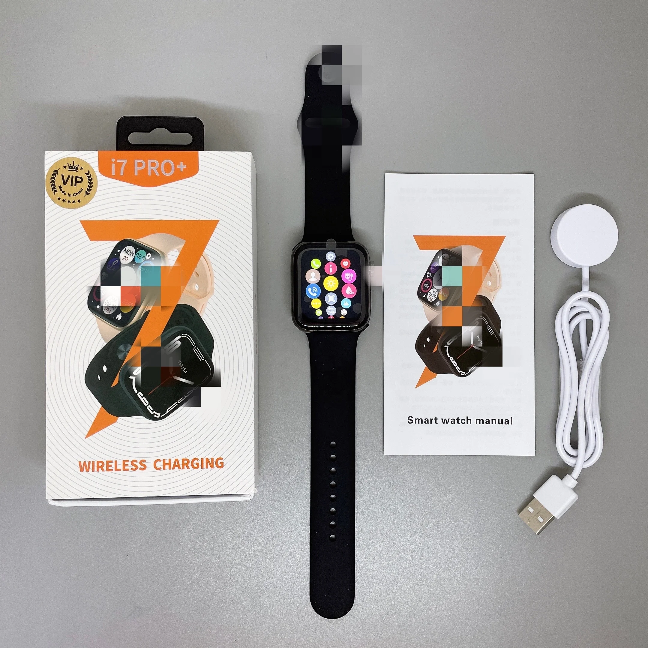 i7 plus pro VIP Smart Watch Hryfine Fitness Bracelet Metallic Watch Frame fashion 2022 New Arrival With High Quality Watch