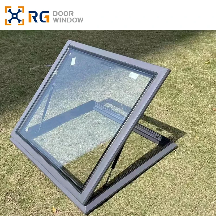RG top-hung window Skylights Aluminium Glass Self Flashing Awaken Skylight Window Commercial Residential