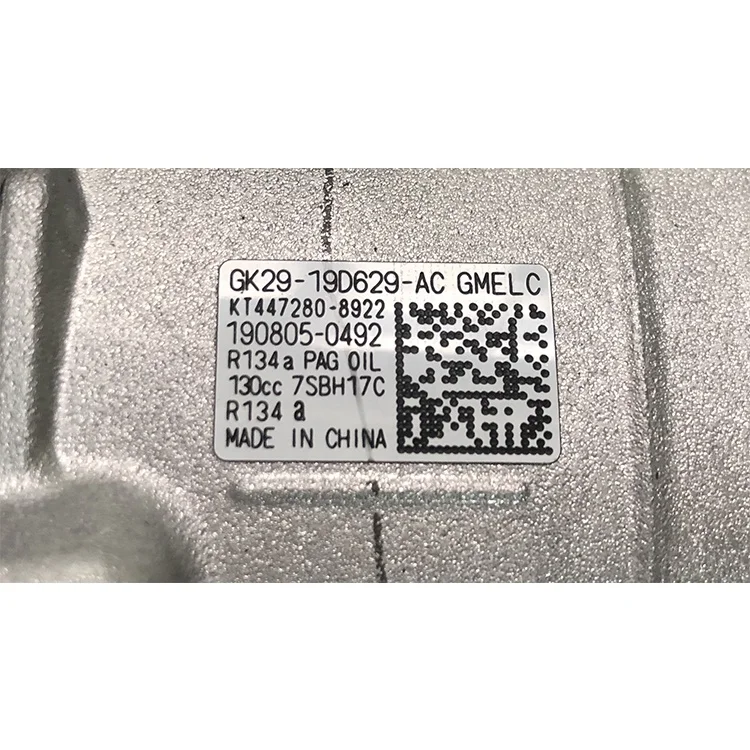  Компрессор кондиционера для Gk29-19d629-ac 447280-8921 150522-0128 транзита